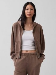 GAP Bluza w kolorze brązowym rozmiar: XXL. Brązowe bluzy GAP, xxl, bez wzorów, bez kaptura. Za 153.34 zł.