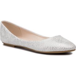 Baleriny JENNY FAIRY WS0326-06. Szare baleriny Jenny Fairy, bez wzorów, ze skóry ekologicznej, bez obcasa. W wyprzedaży za 24.99 zł.