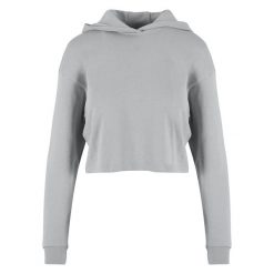 Lekka Bluza Z Kapturem Frotte Dla Pań I Panów. Szare bluzy Urban Classics, xl, bez wzorów, z kapturem. Za 131.99 zł.