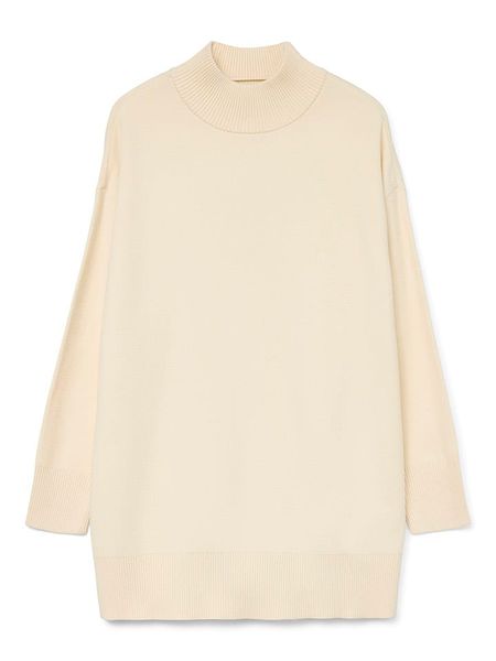 Vero Moda Sweter w kolorze beżowym rozmiar: M. Brązowe swetry Vero Moda, m, bez wzorów, z włókna, bez ramiączek. Za 139.87 zł.