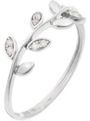 DIAMOND & CO Złoty pierścionek "Yilana" z diamentami rozmiar: 60. Szare pierścionki Diamond & Co, z diamentem, złote. Za 848.99 zł.