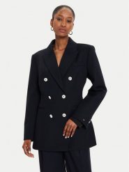 Tommy Hilfiger Marynarka WW0WW42245 Granatowy Slim Fit. Niebieskie marynarki i żakiety TOMMY HILFIGER, bez wzorów, z syntetyku. Za 949.99 zł.