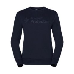 Bluza damska Sweet Protection Sweet Crew. Niebieskie bluzy SWEET PROTECTION, na zimę, bez wzorów, bez kaptura. Za 383.00 zł.
