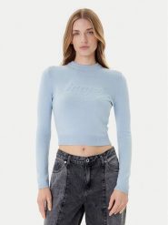 HUGO Sweter Sblog_B 50543054 Błękitny. Niebieskie swetry Hugo, xxl, bez wzorów, z syntetyku, bez ramiączek. Za 599.99 zł.