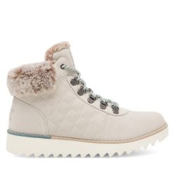 Trzewiki Skechers. Botki Skechers, bez wzorów, bez obcasa, na płaskiej podeszwie, bez zapięcia. Za 299.99 zł.