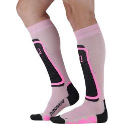 Skarpetki Monnet Fusion. Czerwone skarpety MONNET, bez wzorów. Za 221.50 zł.