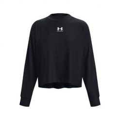 Bluza treningowa damska Under Armour 1376995001. Czarne bluzy Under Armour, xl, bez wzorów, bez kaptura. Za 349.00 zł.