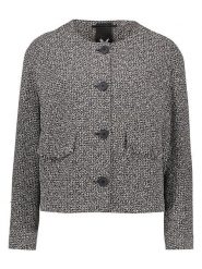 Fuchs Schmitt Kurtka przejściowa w kolorze czarno-białym rozmiar: 34. Czarne kurtki Fuchs Schmitt, bez wzorów, bez kaptura. Za 295.99 zł.