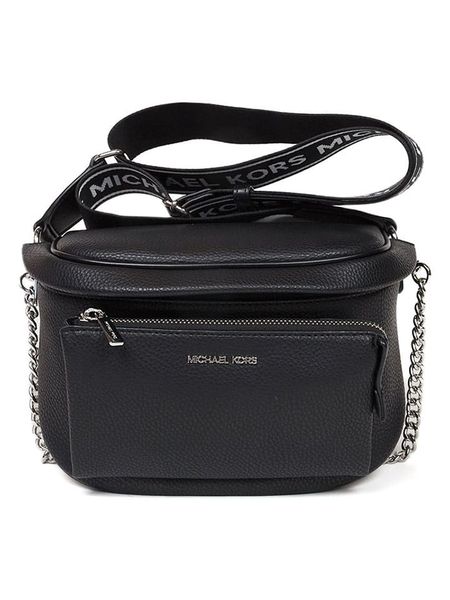 Michael Kors Torebka w kolorze czarnym - 23 x 15 x 13 cm rozmiar: onesize. Czarne torby na ramię Michael Kors, bez wzorów, z materiału, na ramię, bez dodatków. Za 896.25 zł.