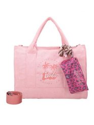 Fritzi aus Preußen Torebka "Limited Barbie" w kolorze jasnoróżowym - 40 x 29 x 14 cm rozmiar: onesize. Różowe torby na ramię Fritzi aus Preußen, bez wzorów, z bawełny, przez ramię, z tłoczeniem, bez dodatków. Za 170.87 zł.