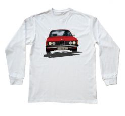 BMW 3 — bluzka z długim rękawem. Białe bluzki nikiniki, s, bez wzorów, z bawełny, bez kołnierzyka, bez ramiączek. W wyprzedaży za 75.65 zł.