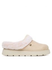 Skechers Kapcie Keepsakes Lite 114762/OFWT Écru. Obuwie domowe Skechers, bez wzorów, ze skóry, bez zapięcia. Za 169.99 zł.