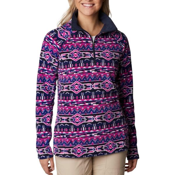 Bluza turystyczna damska Columbia Glacial IV 1/2 Zip. Bluzy Columbia, bez wzorów, z polaru, bez kaptura. Za 128.70 zł.