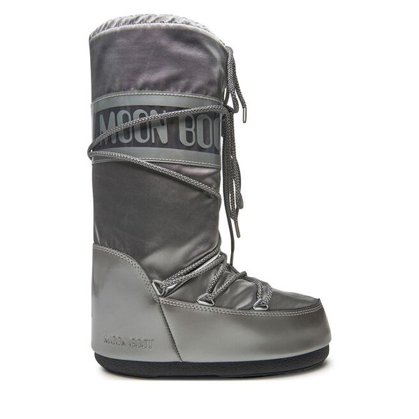 Śniegowce Moon Boot. Szare trapery i śniegowce Moon Boot. Za 689.99 zł.