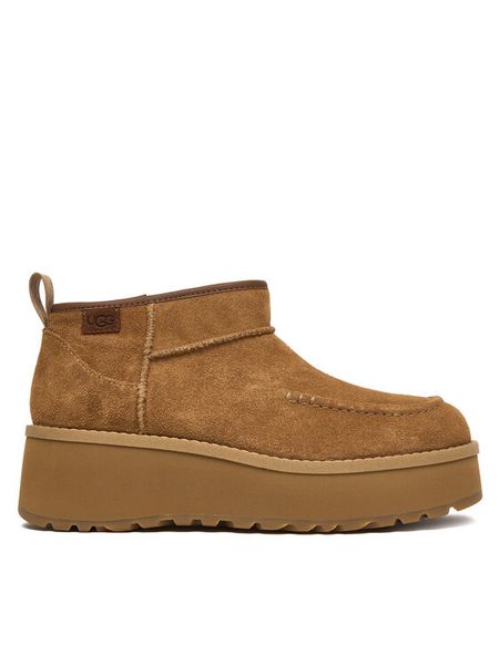Ugg Śniegowce W Cityfunc Ultra Mini 1158193 Brązowy. Brązowe trapery i śniegowce UGG, ze skóry. Za 809.99 zł.