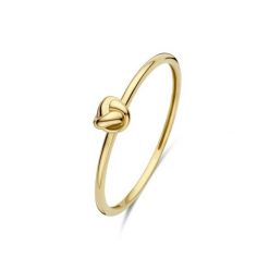 Beloro Pierścionek Beloro Jewels Della Spiga Emilia złoty - 9-karatowe złoto Pierścionki 1 ct Damski. Żółte pierścionki Beloro, złote. Za 387.99 zł.