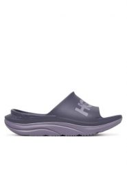Hoka Klapki Ora Athletic Slide 1155154 Fioletowy. Fioletowe klapki HOKA, z syntetyku, bez zapięcia. Za 299.99 zł.