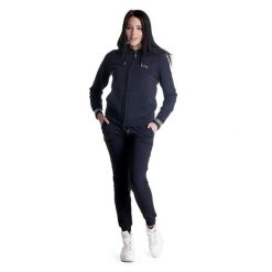 Bluza z kaptur na co dzień na siłownię. Szare bluzy LEONE 1947 APPAREL, m, bez wzorów, z bawełny, bez kaptura. Za 246.29 zł.