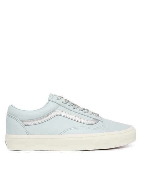 Vans Tenisówki Old Skool VN000D6WYP21 Błękitny. Niebieskie trampki Vans, bez wzorów, ze skóry, bez zapięcia. Za 284.99 zł.