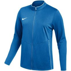 Bluza damska Nike Dri-Fit Park 26. Niebieskie bluzy sportowe Nike, bez wzorów, z materiału, bez kaptura. Za 121.99 zł.