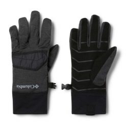 Rękawiczki zimowe turystyczne damskie Columbia W Infinity Trail Glove. Czarne rękawiczki Columbia, bez wzorów, sportowe. Za 167.99 zł.