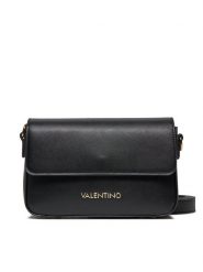 Valentino Torebka Zero Re VBS7B303 Czarny. Czarne listonoszki Valentino, bez wzorów, ze skóry, bez dodatków. Za 299.99 zł.