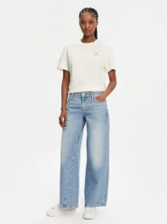 Mustang Jeansy Medley 1016216 Niebieski Wide Leg. Niebieskie jeansy Mustang, bez wzorów. Za 259.99 zł.