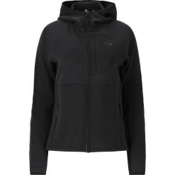 Bluza trekkingowa damska Whistler Langley Power Stretch. Czarne bluzy Whistler, bez wzorów, bez kaptura. W wyprzedaży za 201.99 zł.