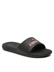 Puma Klapki Cool Cat 2.0 Wns 38910802 Czarny. Czarne klapki Puma, bez wzorów, ze skóry, bez obcasa. Za 119.99 zł.