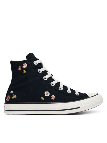 Converse Trampki Chuck Taylor All Star A16902C Czarny. Czarne trampki Converse, bez wzorów, z materiału, bez zapięcia. Za 281.99 zł.