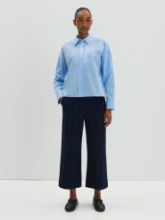 Someday Bluzka "Zolivia" w kolorze błękitnym rozmiar: 38. Niebieskie bluzki someday., bez wzorów, z bawełny, bez kołnierzyka, bez ramiączek. Za 143.99 zł.