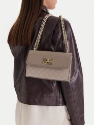 Nine West Torebka CEO-Nyxa-KY219 Szary. Szare kopertówki Nine West, bez wzorów, z materiału, bez dodatków. Za 179.99 zł.