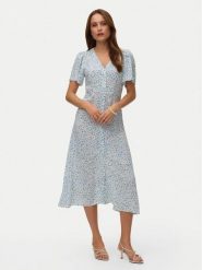 Vero Moda Sukienka codzienna Alba 10330301 Biały Regular Fit. Białe sukienki Vero Moda, na co dzień, xs, bez wzorów, z wiskozy, bez kołnierzyka, bez ramiączek, proste. Za 179.99 zł.