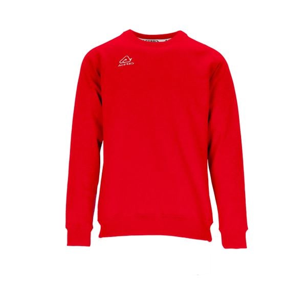 Bluza z okrągłym dekoltem Acerbis Easy. Czerwone bluzy sportowe ACERBIS, l, bez wzorów, z materiału, bez kaptura. Za 233.00 zł.