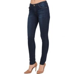 Dżinsy - Slim fit - w kolorze granatowym. Niebieskie jeansy Closette, Ros-W, On my way, bez wzorów, z standardowym stanem. W wyprzedaży za 78.95 zł.