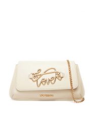 LOVE MOSCHINO Torebka JC4266PP0MKG0110 Écru. Torebki klasyczne Love Moschino, bez wzorów, ze skóry, bez dodatków. Za 809.99 zł.