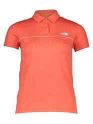 The North Face Koszulka polo w kolorze pomarańczowym rozmiar: L. Pomarańczowe koszulki polo The North Face, l, bez wzorów, bez kołnierzyka, bez ramiączek. Za 188.80 zł.