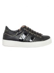 Patrizia Pepe Skórzane sneakersy w kolorze czarnym rozmiar: 38. Czarne trampki Patrizia Pepe, bez wzorów, bez zapięcia. Za 352.21 zł.