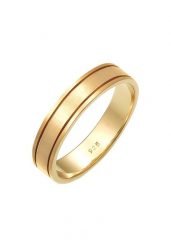 Elli PREMIUM Damska obrączka ślubna w parze srebro 925 Sterling Silver Pierścionki 1 ct Damski. Szare pierścionki Elli PREMIUM, srebrne. Za 303.99 zł.