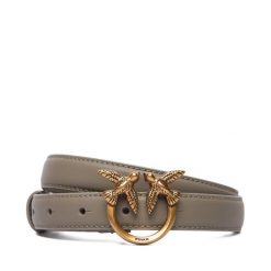 Pasek Damski PINKO. Szare paski Pinko, bez wzorów. Za 449.99 zł.