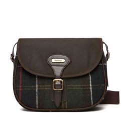 Torba Barbour. Zielone listonoszki Barbour, bez wzorów, bez dodatków. Za 449.99 zł.
