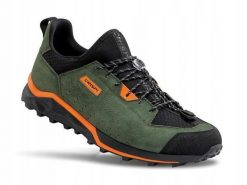 Buty trekkingowe Crispi Attiva. Zielone trekkingi Crispi, z materiału, trekkingowe. Za 1,200.00 zł.