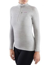 Bluza techniczna trekkingowa damska Viking Admont. Szare bluzy Viking, xl, bez wzorów, z dzianiny, bez kaptura. Za 99.00 zł.