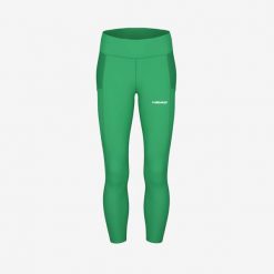 Legginsy damskie Tech Tights. Zielone legginsy Head, xl, bez wzorów. W wyprzedaży za 238.00 zł.