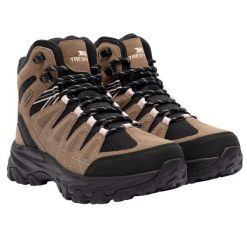 Damskie Zamszowe Buty Do Chodzenia Amelie. Brązowe trekkingi Trespass, z gumy, trekkingowe. Za 378.99 zł.