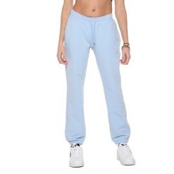 Spodnie dresowe z bawełna z kieszenie na trening. Niebieskie spodnie dresowe LEONE 1947 APPAREL, bez wzorów, z bawełny. Za 124.20 zł.