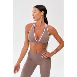 Stanik sportowy fitness Rough Radical Mocha Active Sports Bra. Brązowe bielizna sportowa ROUGH RADICAL, l, bez wzorów. Za 139.90 zł.