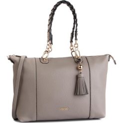 Torebka LIU JO - M Tote N19262 E0086 Corda 30403. Szare shopper Liu Jo, bez wzorów, ze skóry ekologicznej, bez dodatków. W wyprzedaży za 349.00 zł.