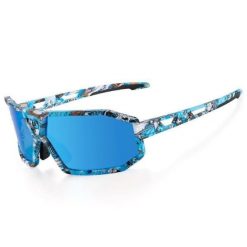 Okulary rowerowe / sportowe z polaryzacją ROCKBROS UV400 (SP214BB). Okulary przeciwsłoneczne ROCKBROS, bez wzorów, sportowe. Za 89.00 zł.