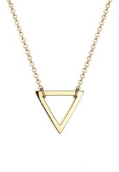 Elli Damski naszyjnik Basic Trójkąt Geo Trend in srebrze 925 Sterling Silver Naszyjniki 1 ct. Szare naszyjniki Elli, srebrne. Za 268.99 zł.